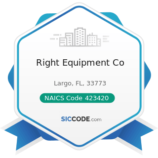 Right Equipment Co - NAICS Code 423420 - Office Equipment Merchant Wholesalers