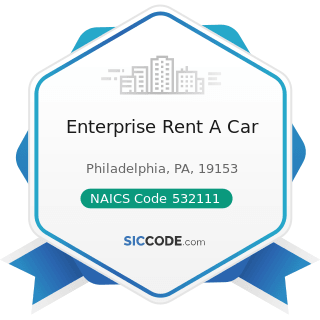Enterprise Rent A Car - NAICS Code 532111 - Passenger Car Rental