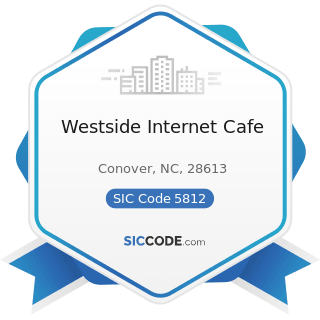 Westside Internet Cafe - SIC Code 5812 - Eating Places