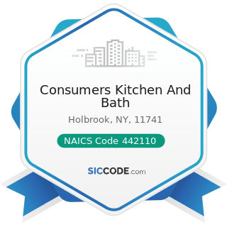 Consumers Kitchen And Bath - NAICS Code 442110 - Furniture Stores