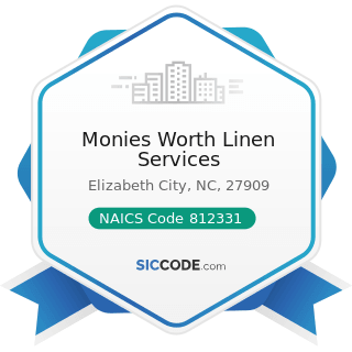 Monies Worth Linen Services - NAICS Code 812331 - Linen Supply