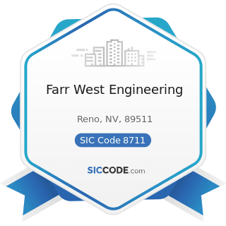 Farr West Engineering - SIC Code 8711 - Engineering Services