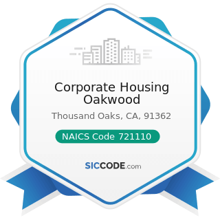 Corporate Housing Oakwood - NAICS Code 721110 - Hotels (except Casino Hotels) and Motels