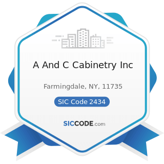 A And C Cabinetry Inc - SIC Code 2434 - Wood Kitchen Cabinets