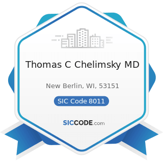 Thomas C Chelimsky MD - SIC Code 8011 - Offices and Clinics of Doctors of Medicine