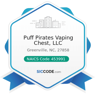 Puff Pirates Vaping Chest, LLC - NAICS Code 453991 - Tobacco Stores