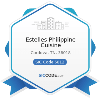 Estelles Philippine Cuisine - SIC Code 5812 - Eating Places