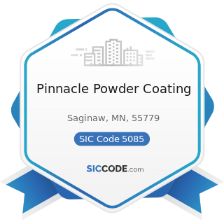 Pinnacle Powder Coating - SIC Code 5085 - Industrial Supplies