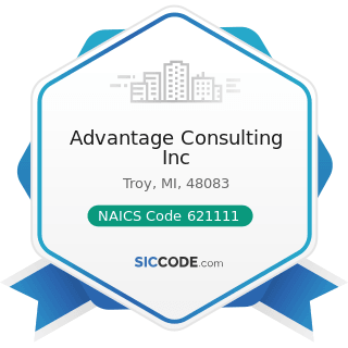 Advantage Consulting Inc - NAICS Code 621111 - Offices of Physicians (except Mental Health...