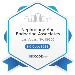 Nephrology And Endocrine Associates - SIC Code 8011 - Offices and Clinics of Doctors of Medicine