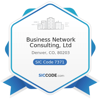 Business Network Consulting, Ltd - SIC Code 7371 - Computer Programming Services