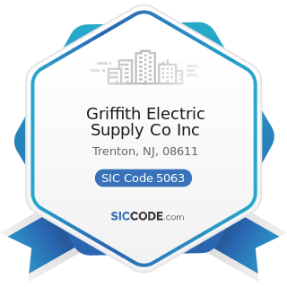 Griffith Electric Supply Co Inc - SIC Code 5063 - Electrical Apparatus and Equipment Wiring...