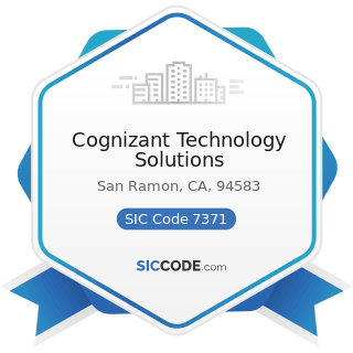 Cognizant Technology Solutions - SIC Code 7371 - Computer Programming Services