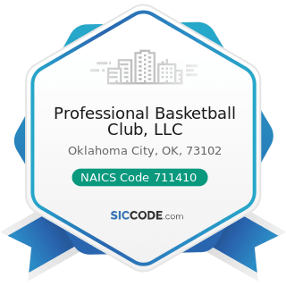 Professional Basketball Club, LLC - NAICS Code 711410 - Agents and Managers for Artists,...