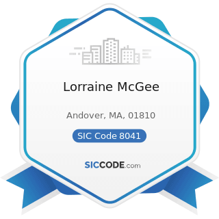 Lorraine McGee - SIC Code 8041 - Offices and Clinics of Chiropractors