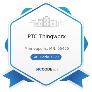PTC Thingworx - SIC Code 7372 - Prepackaged Software