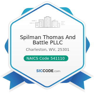 Spilman Thomas And Battle PLLC - NAICS Code 541110 - Offices of Lawyers
