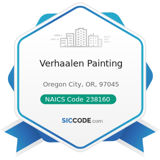 Verhaalen Painting - NAICS Code 238160 - Roofing Contractors