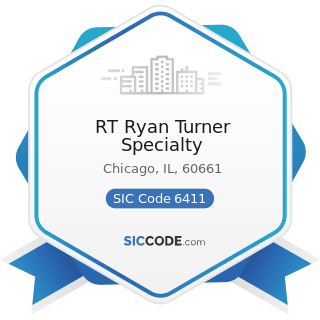 RT Ryan Turner Specialty - SIC Code 6411 - Insurance Agents, Brokers and Service