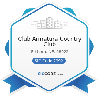 Club Armatura Country Club - SIC Code 7992 - Public Golf Courses