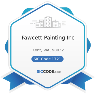 Fawcett Painting Inc - SIC Code 1721 - Painting and Paper Hanging