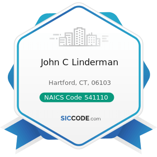 John C Linderman - NAICS Code 541110 - Offices of Lawyers