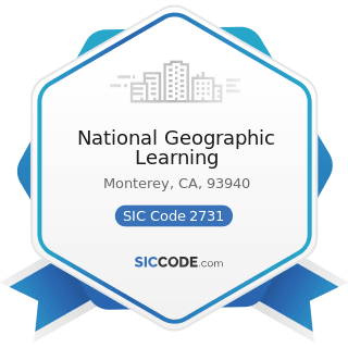 National Geographic Learning - SIC Code 2731 - Books: Publishing, or Publishing and Printing
