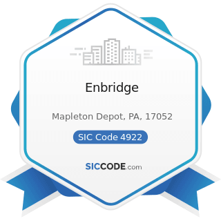 Enbridge - SIC Code 4922 - Natural Gas Transmission