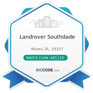 Landrover Southdade - NAICS Code 441110 - New Car Dealers