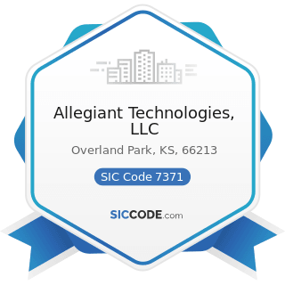 Allegiant Technologies, LLC - SIC Code 7371 - Computer Programming Services