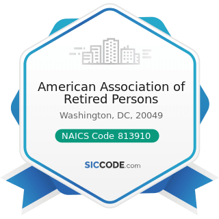 American Association of Retired Persons - NAICS Code 813910 - Business Associations