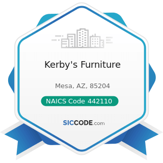 Kerby's Furniture - NAICS Code 442110 - Furniture Stores