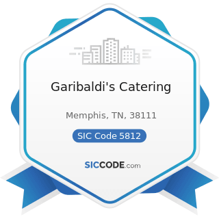 Garibaldi's Catering - SIC Code 5812 - Eating Places