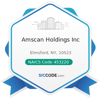 Amscan Holdings Inc - NAICS Code 453220 - Gift, Novelty, and Souvenir Stores