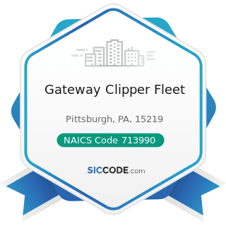 Gateway Clipper Fleet - NAICS Code 713990 - All Other Amusement and Recreation Industries