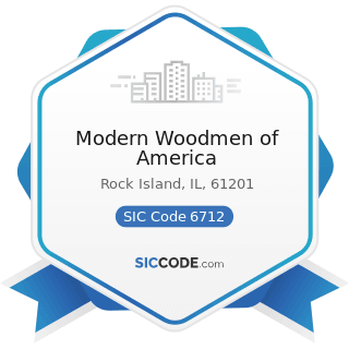 Modern Woodmen of America - SIC Code 6712 - Offices of Bank Holding Companies