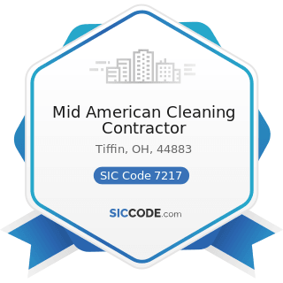Mid American Cleaning Contractor - SIC Code 7217 - Carpet and Upholstery Cleaning