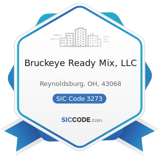 Bruckeye Ready Mix, LLC - SIC Code 3273 - Ready-Mixed Concrete