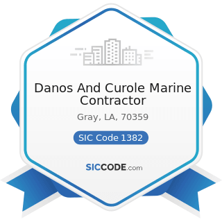 Danos And Curole Marine Contractor - SIC Code 1382 - Oil and Gas Field Exploration Services