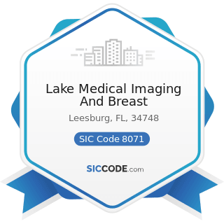 Lake Medical Imaging And Breast - SIC Code 8071 - Medical Laboratories