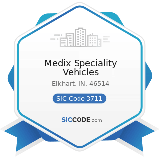 Medix Speciality Vehicles - SIC Code 3711 - Motor Vehicles and Passenger Car Bodies