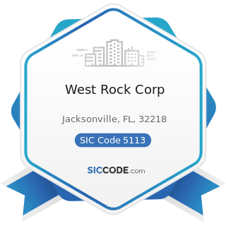 West Rock Corp - SIC Code 5113 - Industrial and Personal Service Paper