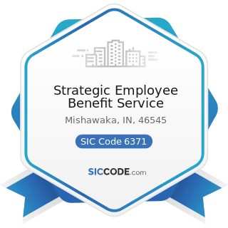 Strategic Employee Benefit Service - SIC Code 6371 - Pension, Health, and Welfare Funds