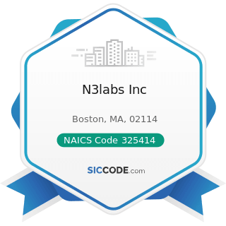 N3labs Inc - NAICS Code 325414 - Biological Product (except Diagnostic) Manufacturing
