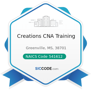 Creations CNA Training - NAICS Code 541612 - Human Resources Consulting Services