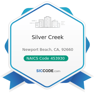 Silver Creek - NAICS Code 453930 - Manufactured (Mobile) Home Dealers