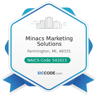 Minacs Marketing Solutions - NAICS Code 541613 - Marketing Consulting Services