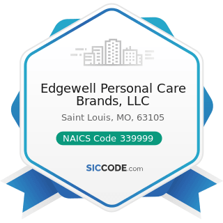 Edgewell Personal Care Brands, LLC - ZIP 63105