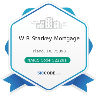 W R Starkey Mortgage - NAICS Code 522291 - Consumer Lending