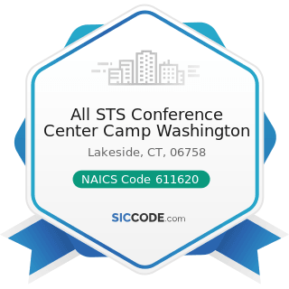 All STS Conference Center Camp Washington - NAICS Code 611620 - Sports and Recreation Instruction